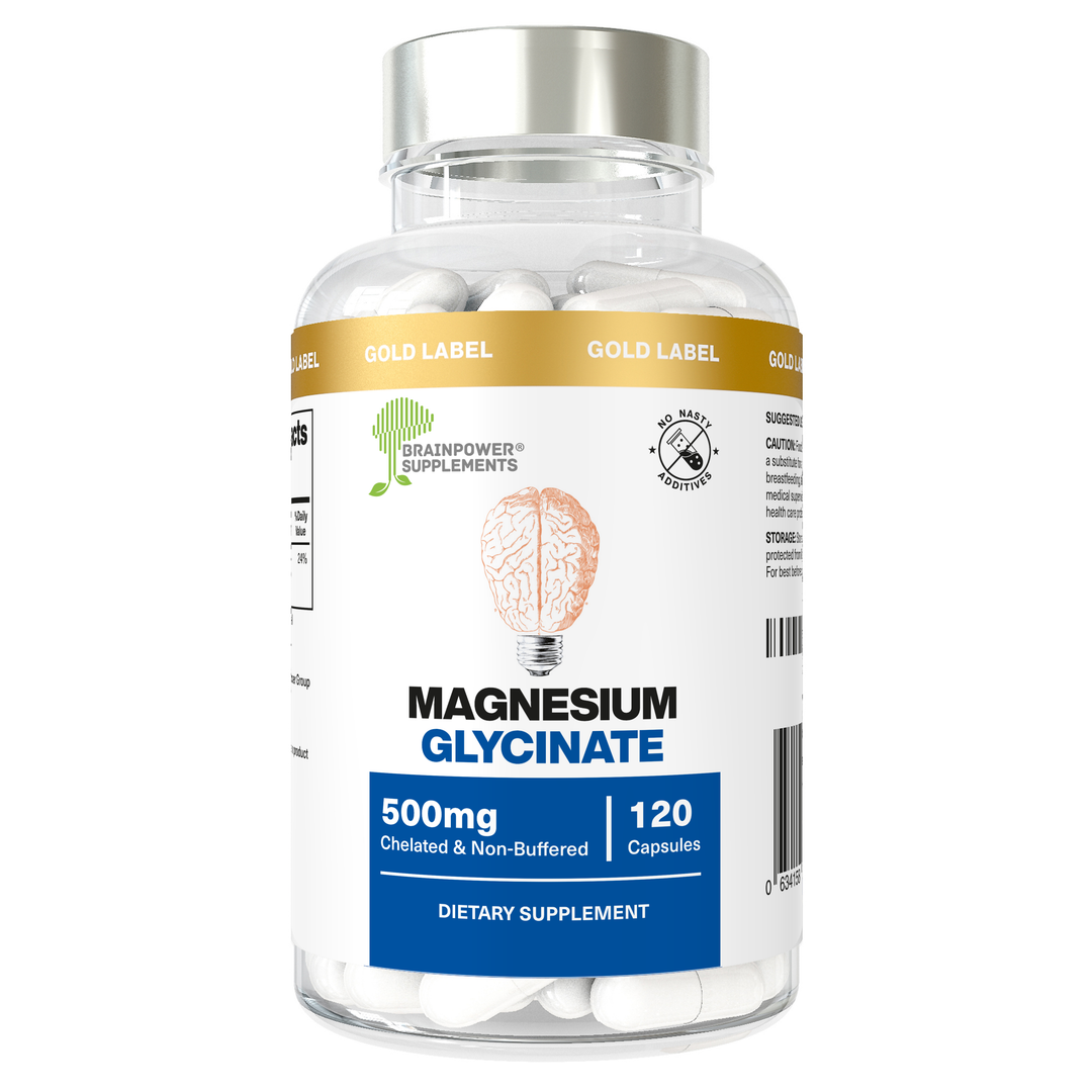 Magnesium Bisglycinate | 500mg | 120 Capsules
