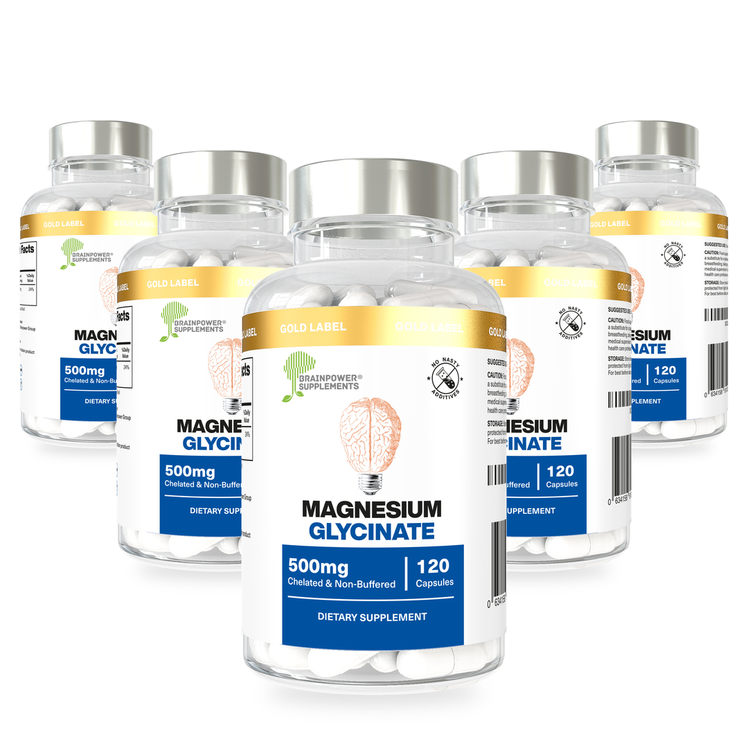 Magnesium Bisglycinate | 500mg | 120 Capsules